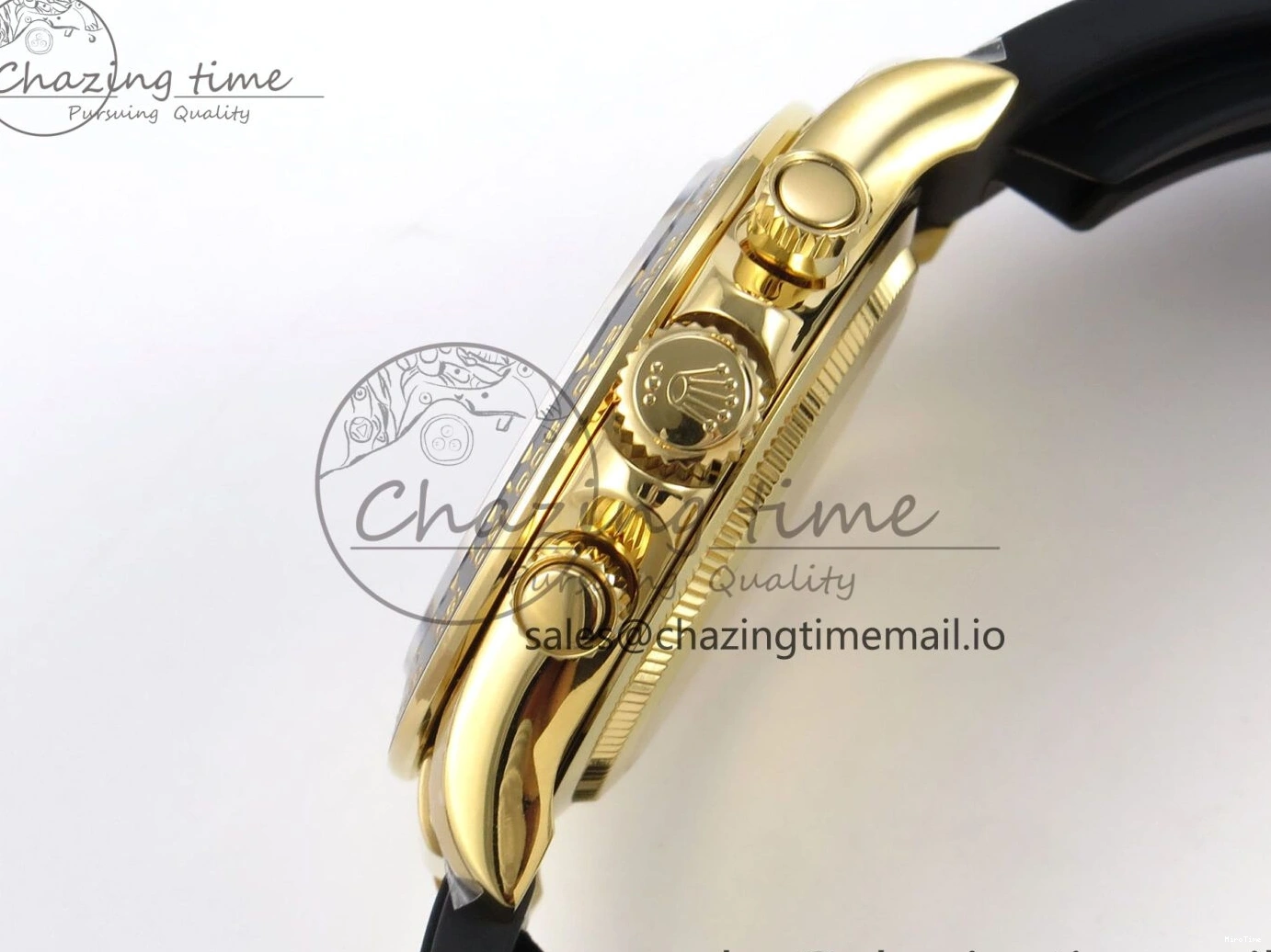 MiroTime 0414 Bold Daytona 126518 QF 1:1 Best Edition Black YG Dial on Oysterflex Strap SH4131 V6（Gain Weight） 1198